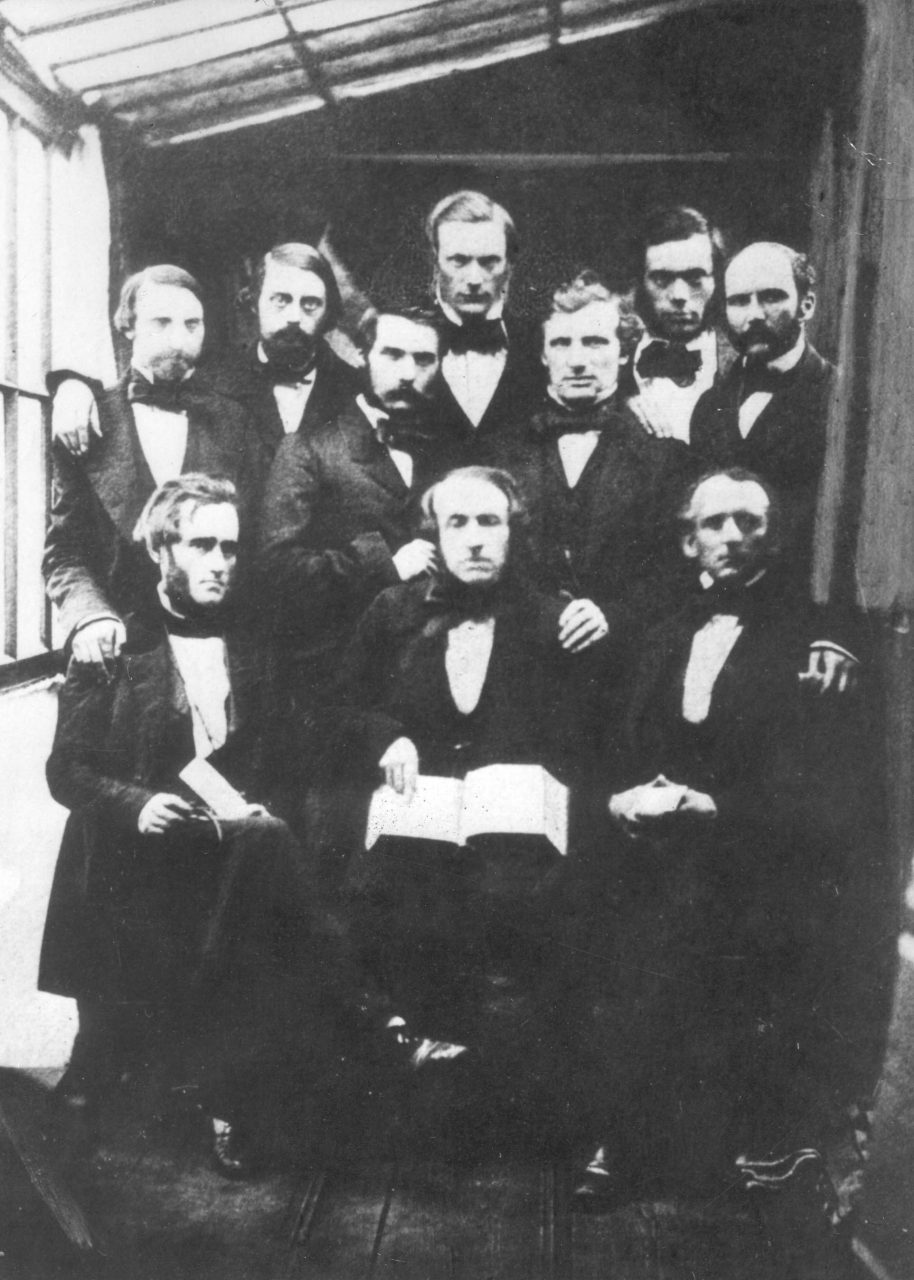 1855 Paris 99 delegates from 9 countries, all under 25. George Williams at front centre, Henri Dunant standing 3rd from left