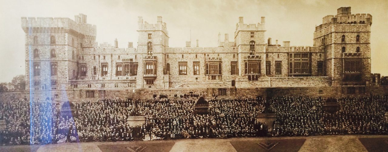 1894 The 50th anniversary of the first YMCA, Windsor Castle, England