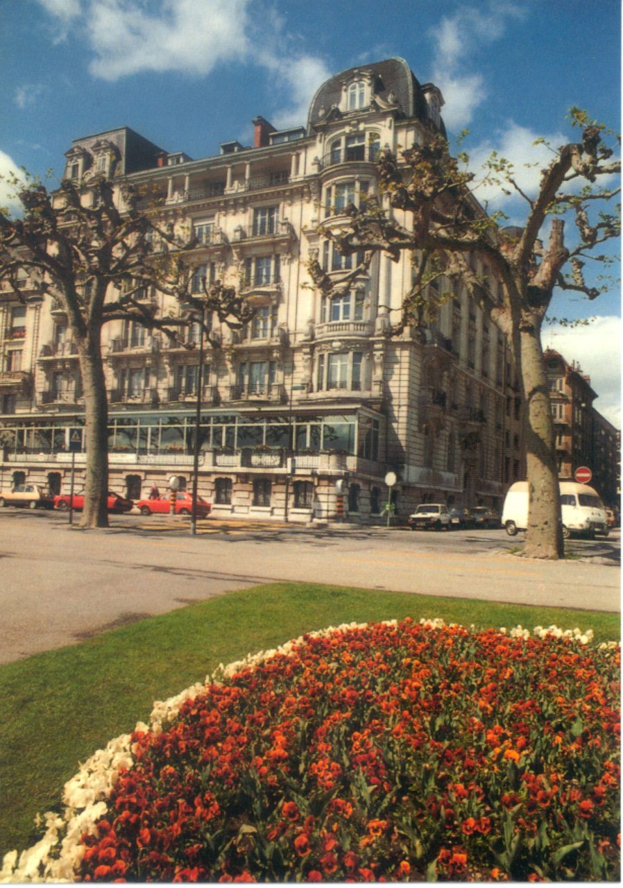 1952 World YMCA headquarters on Quai Wilson, Geneva (1942-1995)