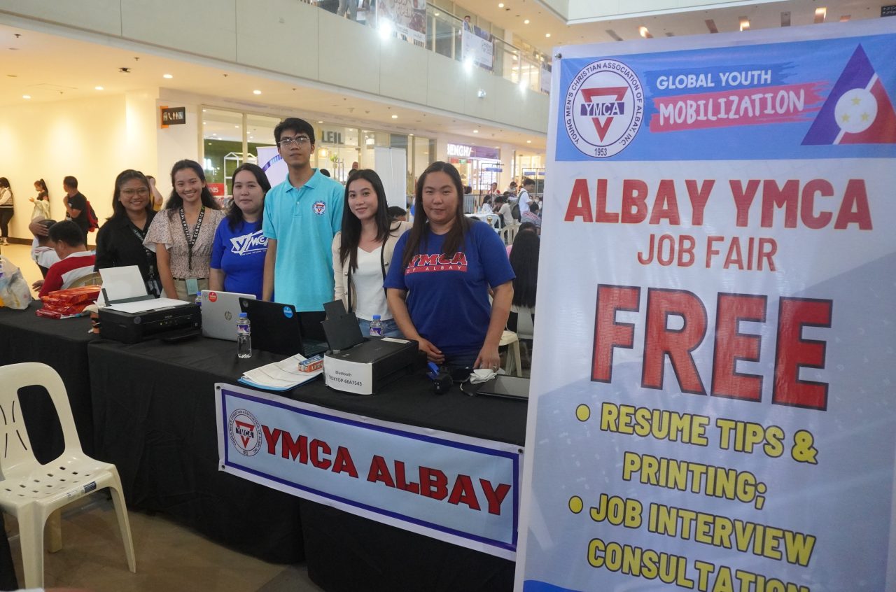 YMCA at a job fair