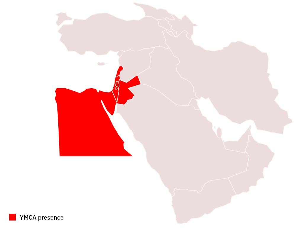 YMCA 极速赛车官网168 Presence in Middle East