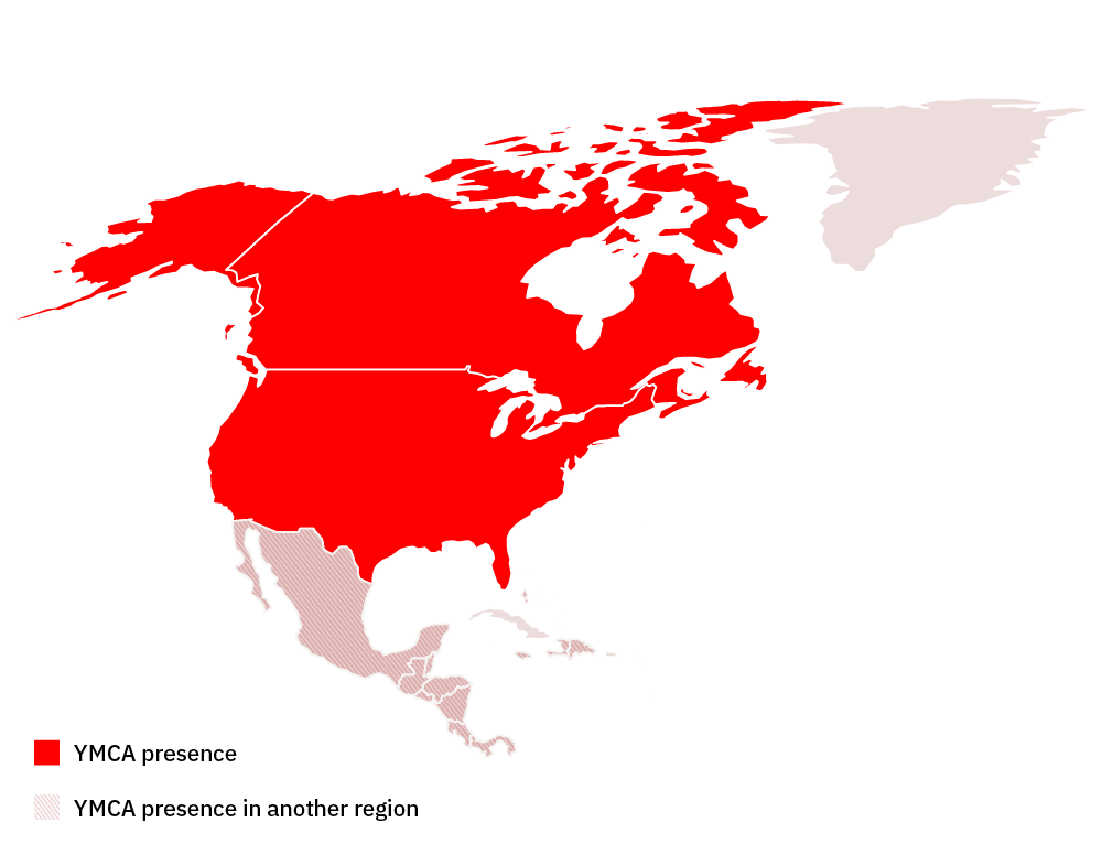 YMCA 极速赛车官网168 Presence in North America
